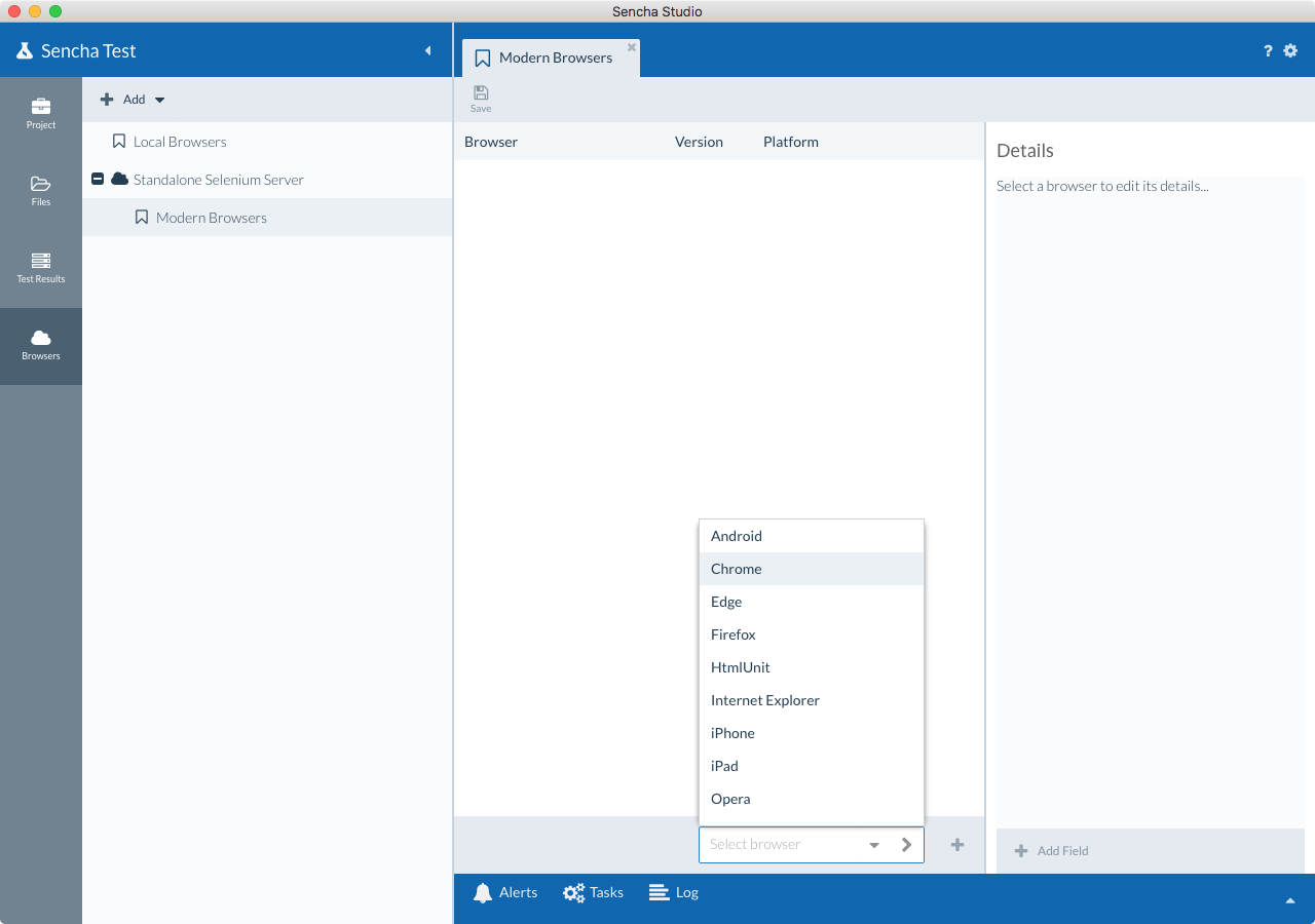 Adding browsers to the browser pool